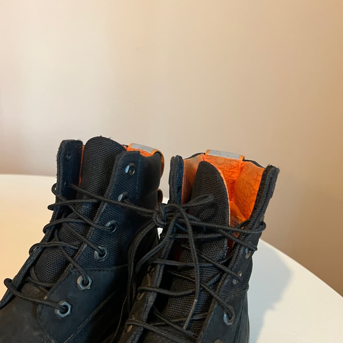 팀버랜드 6인치 프리미엄 워터프루프 리부틀 블랙 부츠 상품이미지5