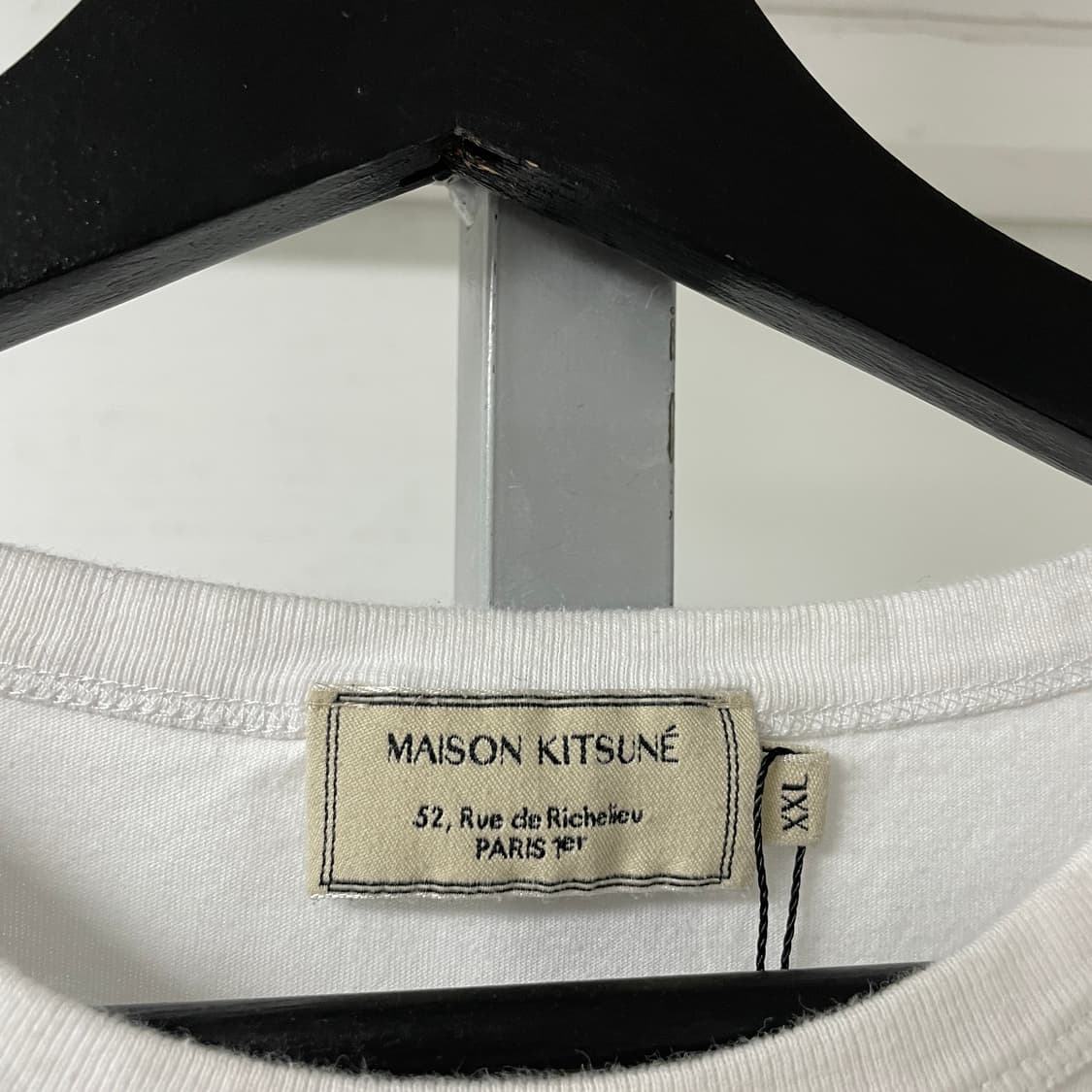 메종키츠네 반팔 티셔츠 화이트 XXL 상품이미지4