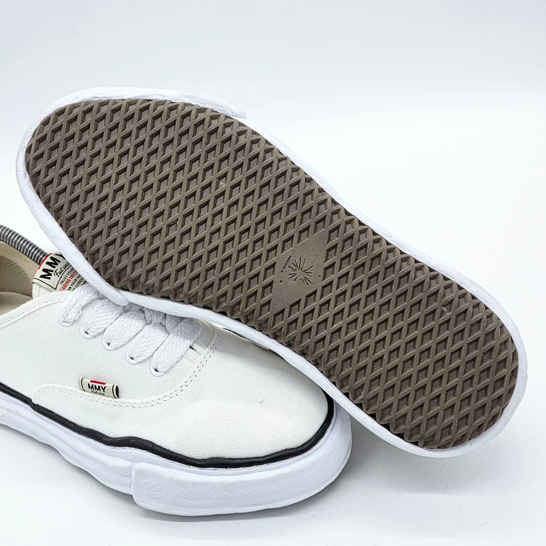 메종 미하라 야스히로 베이커 OG 솔 캔버스 로우 화이트 (44) 상품이미지3