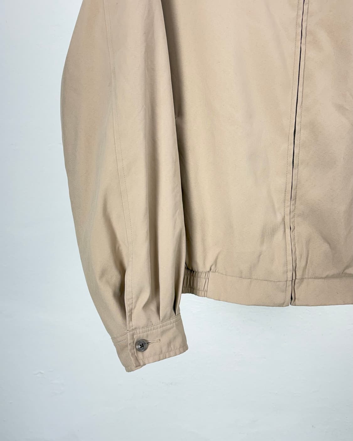 폴로 랄프로렌 아이보리 폴리쉘 체크 바이스윙 자켓 상품이미지4