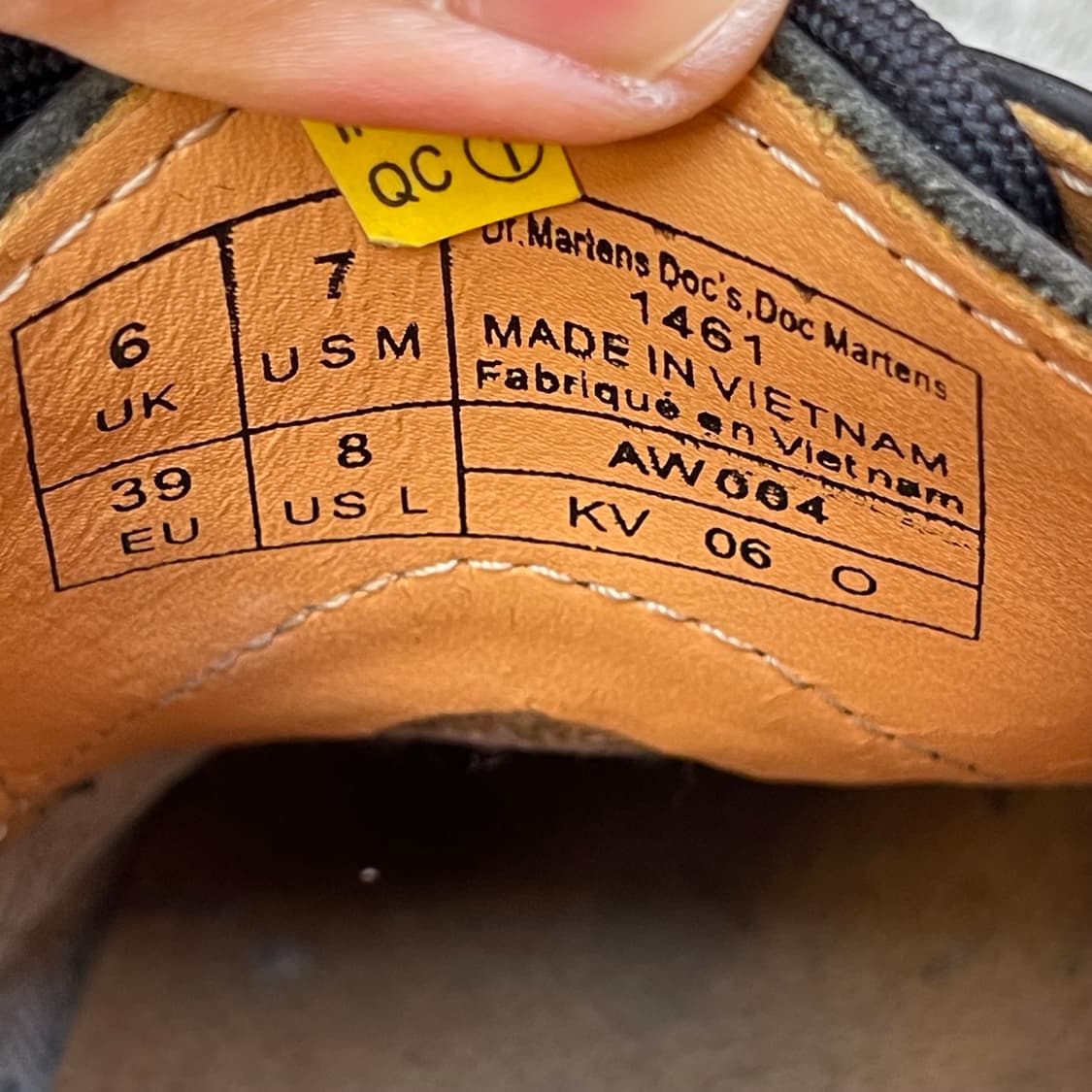 [6UK] 닥터마틴 1461 스무스 3홀 (250~255) 상품이미지8