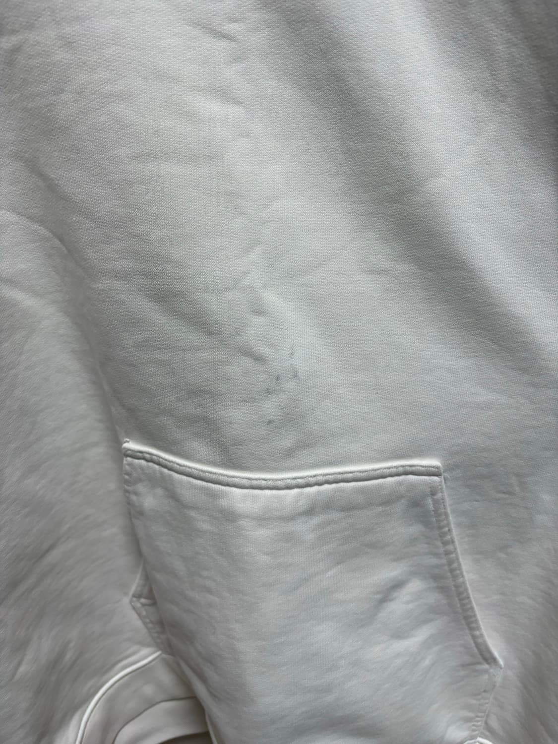 (백화점판, Xl) 발렌시아가 웨이브로고 후드티 화이트 상품이미지8