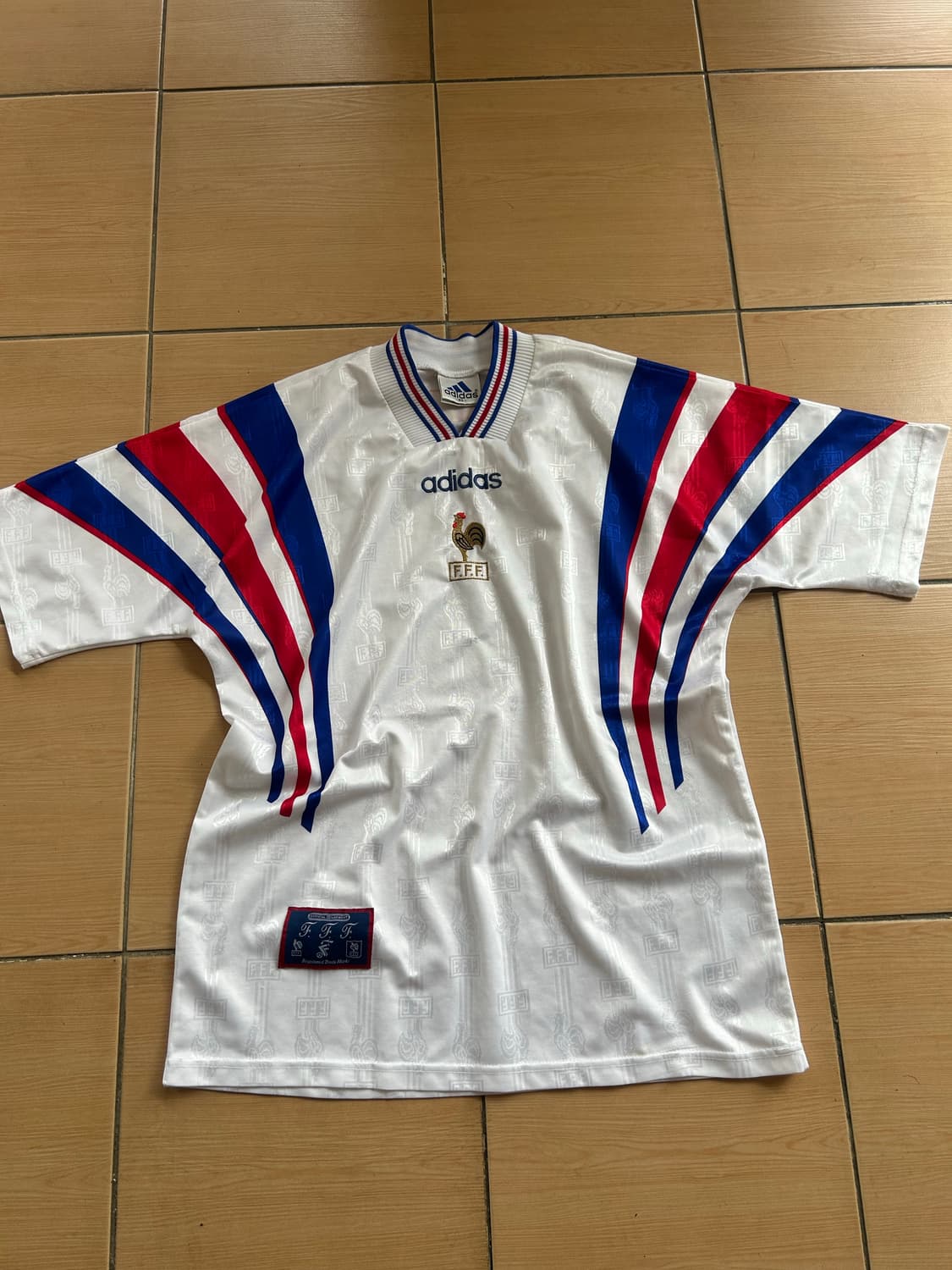 1996/1998 아디다스 프랑스 어웨이 져지  상품이미지1