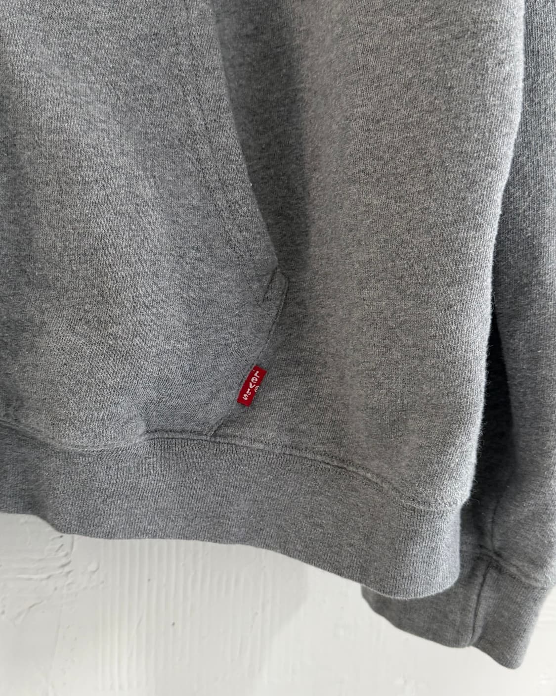 Levi’s 리바이스 그런지로고 그레이컬러 후드집업 상품이미지5