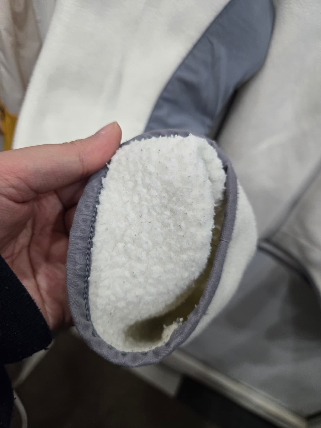 110,2XL )) New balance 뉴발란스 후리스 점퍼! 상태 굿 상품이미지4