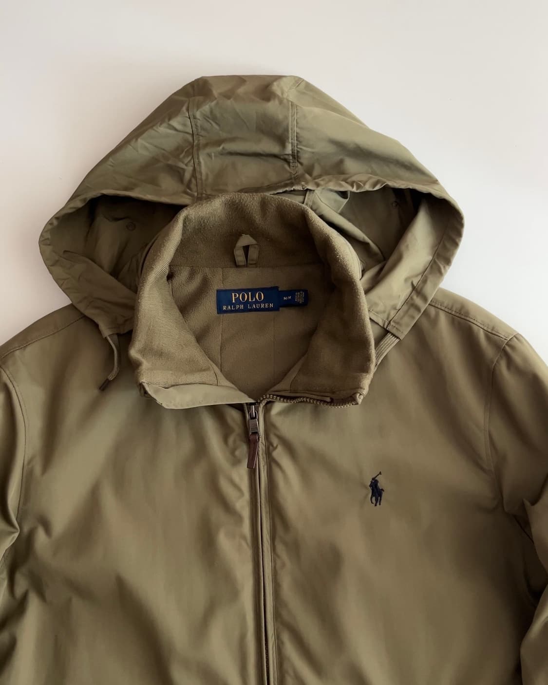 폴로 랄프로렌 올리브그린 기모 블루종 자켓 / M 상품이미지2