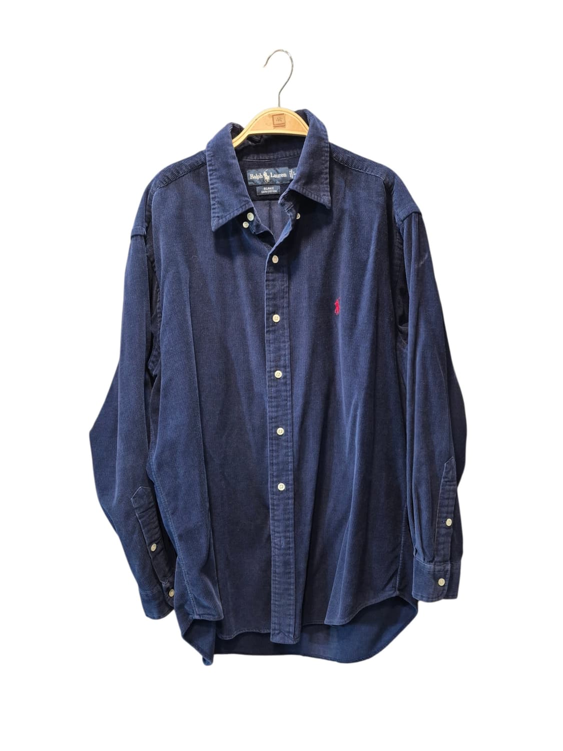 폴로 랄프로렌 네이비 코듀로이 셔츠 상품이미지1