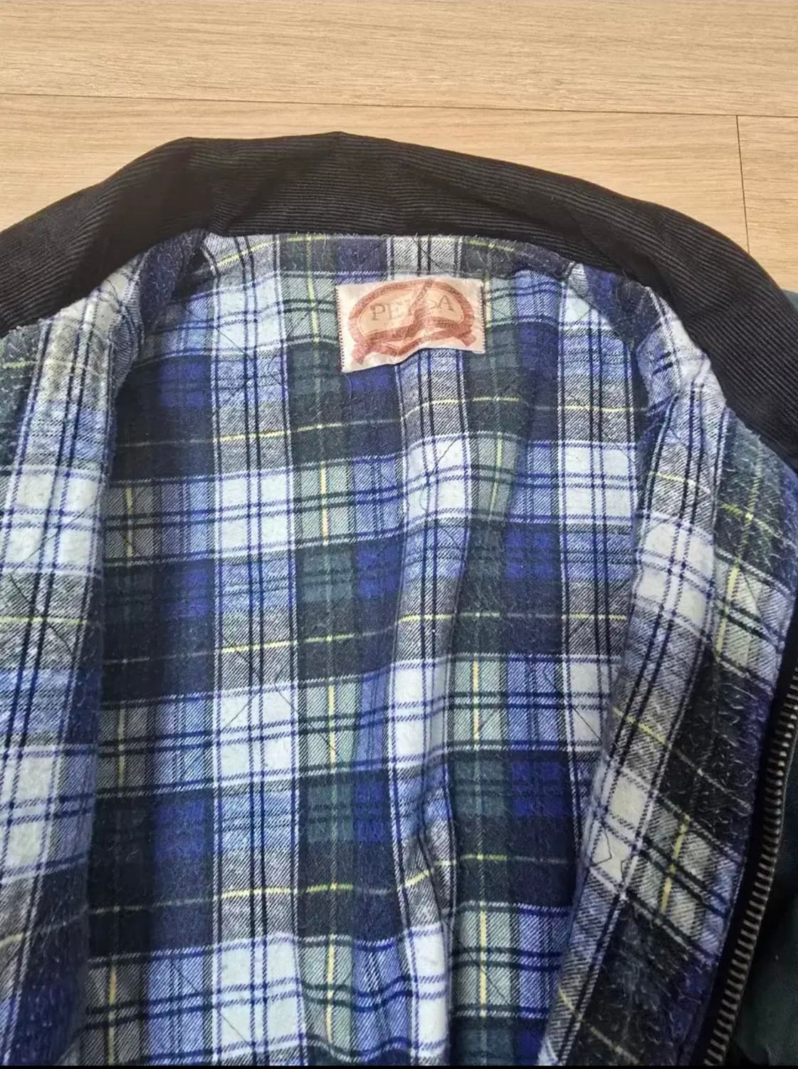 Pella 빈티지 캔버스 봄버 워커 자켓 L 상품이미지6