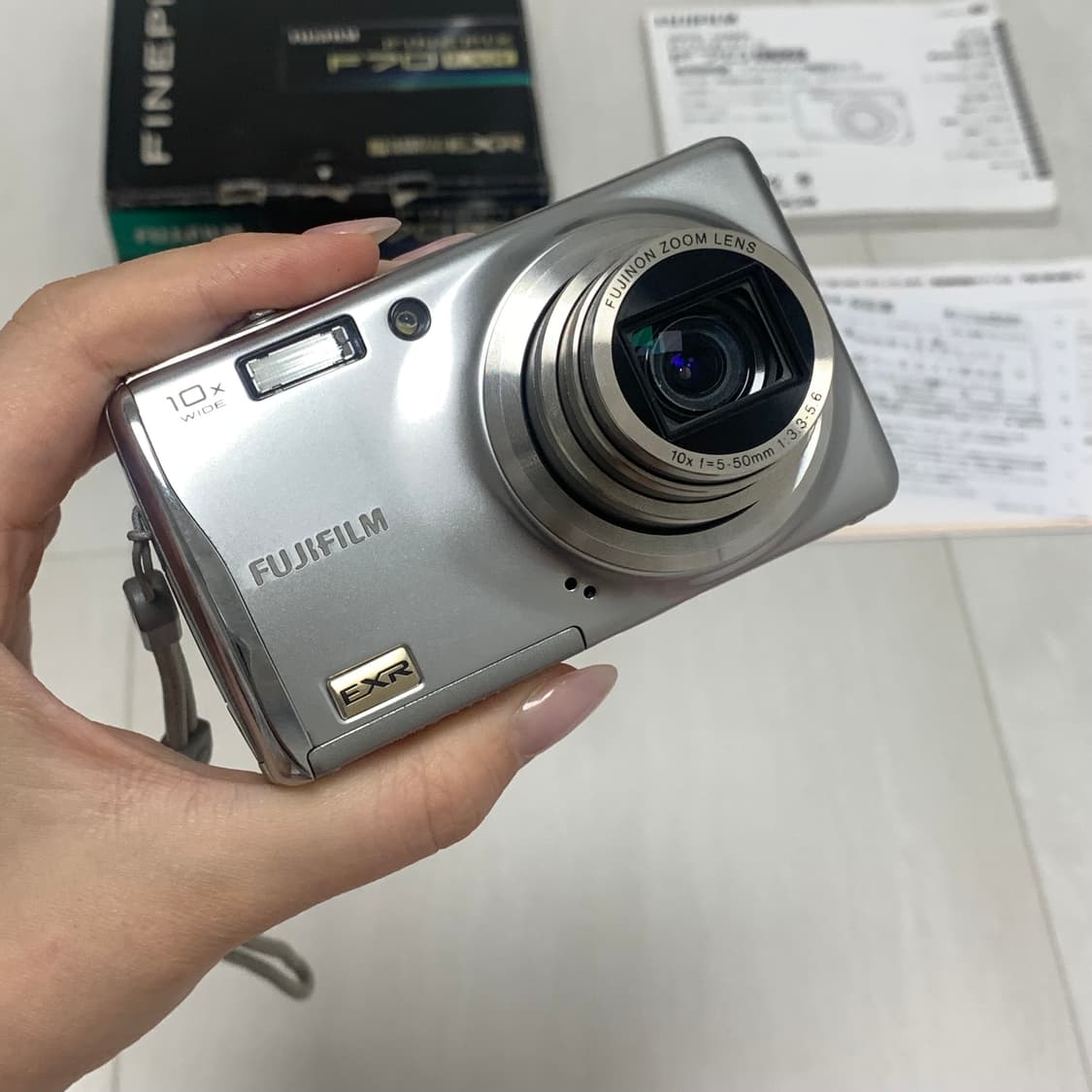 [풀박 민트급] 아일릿 원희 카메라 후지필름 파인픽스 F70exr 초미품 상품이미지9