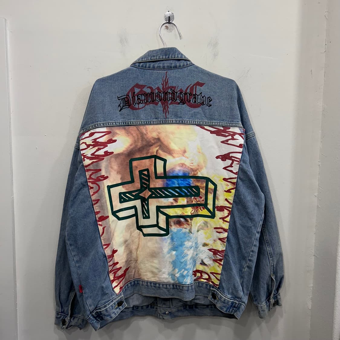 GRKC 그래피티 백포인트 오버핏 데님자켓 상품이미지5