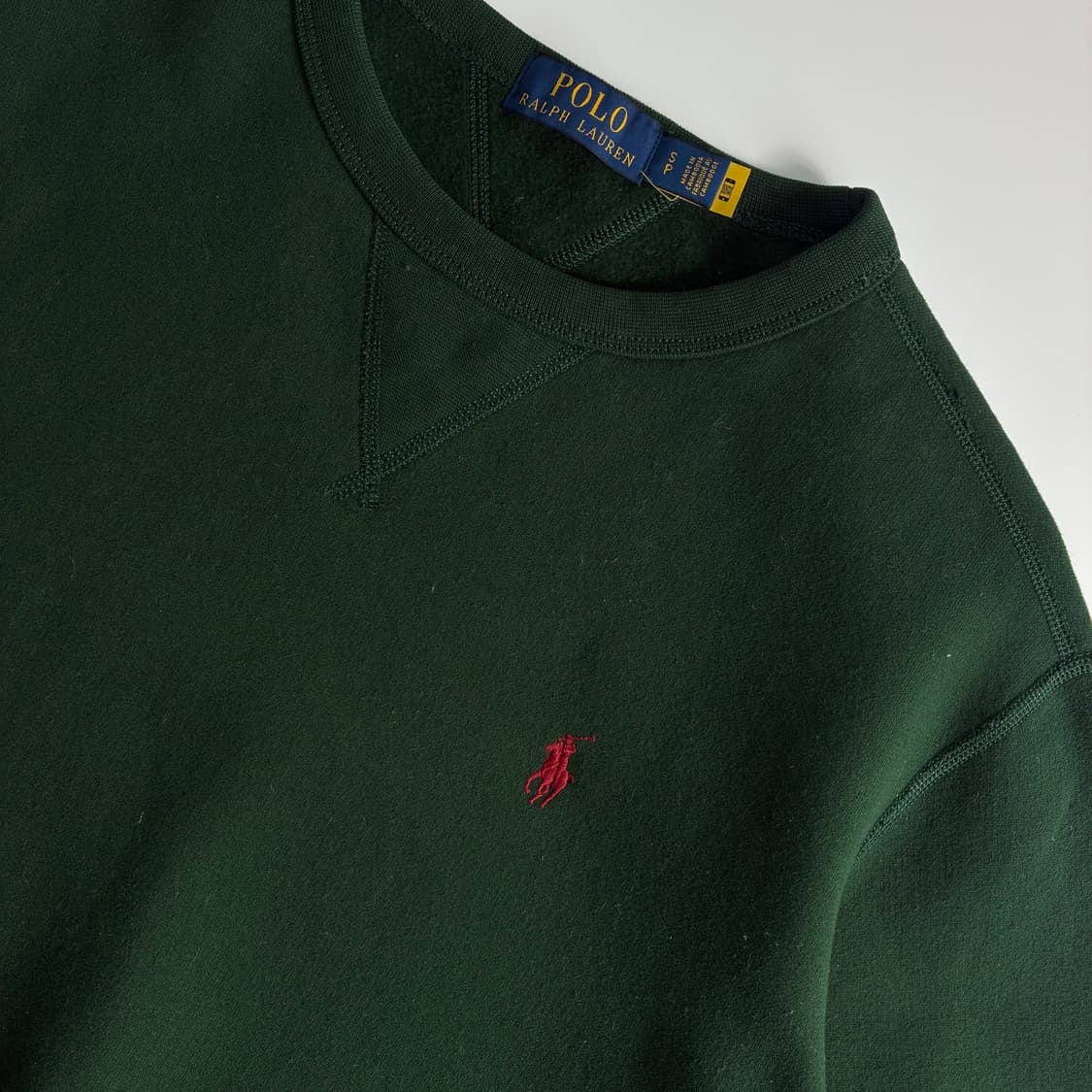 Polo  폴로 랄프로렌 신형 자수 코튼 그린 맨투맨 상품이미지3