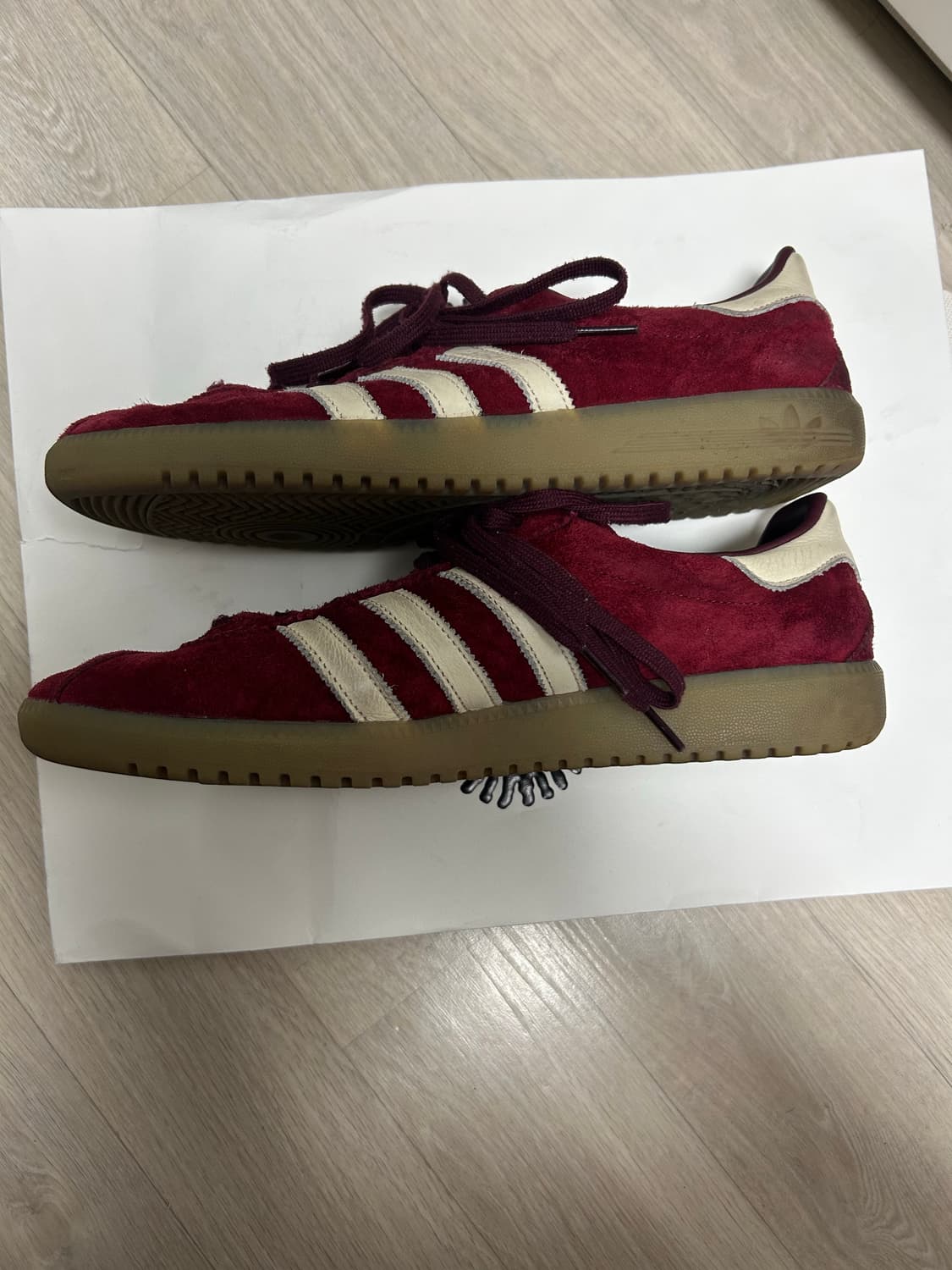 아디다스 버뮤다 컬리지 버건디 275 상품이미지4