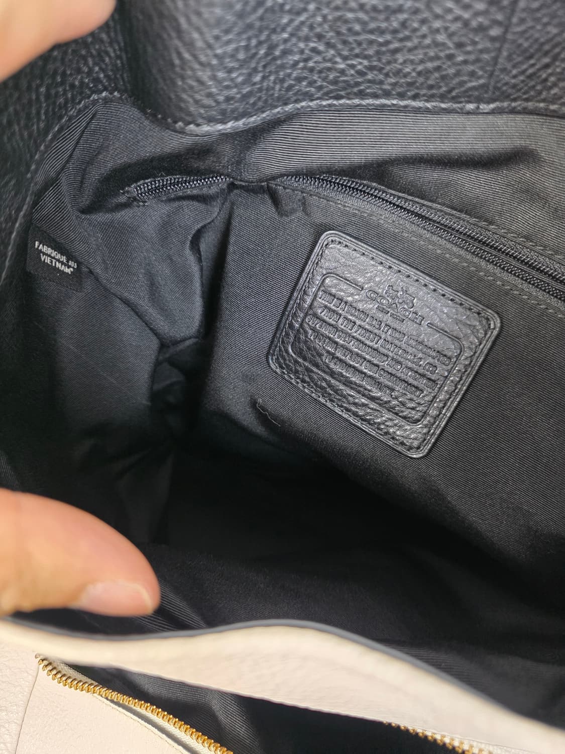 코치 가죽 가방 상품이미지6