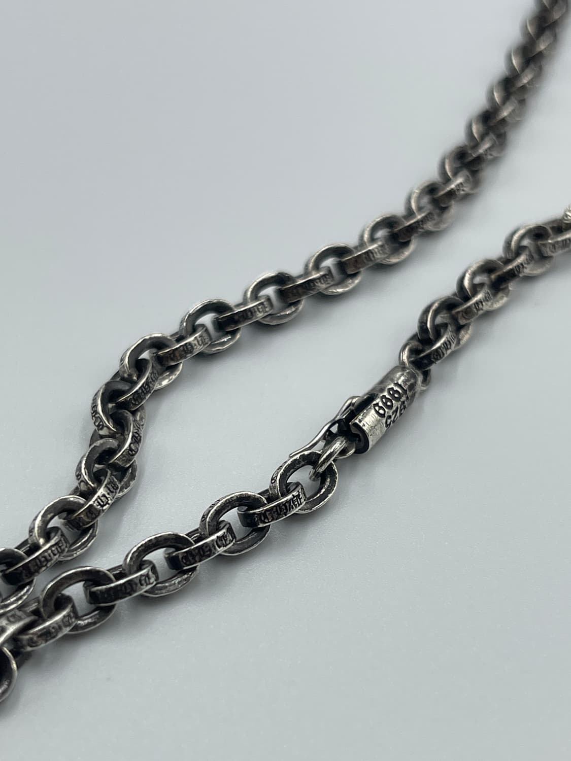 크롬하츠 페이퍼체인 스몰  20인치 목걸이 상품이미지3