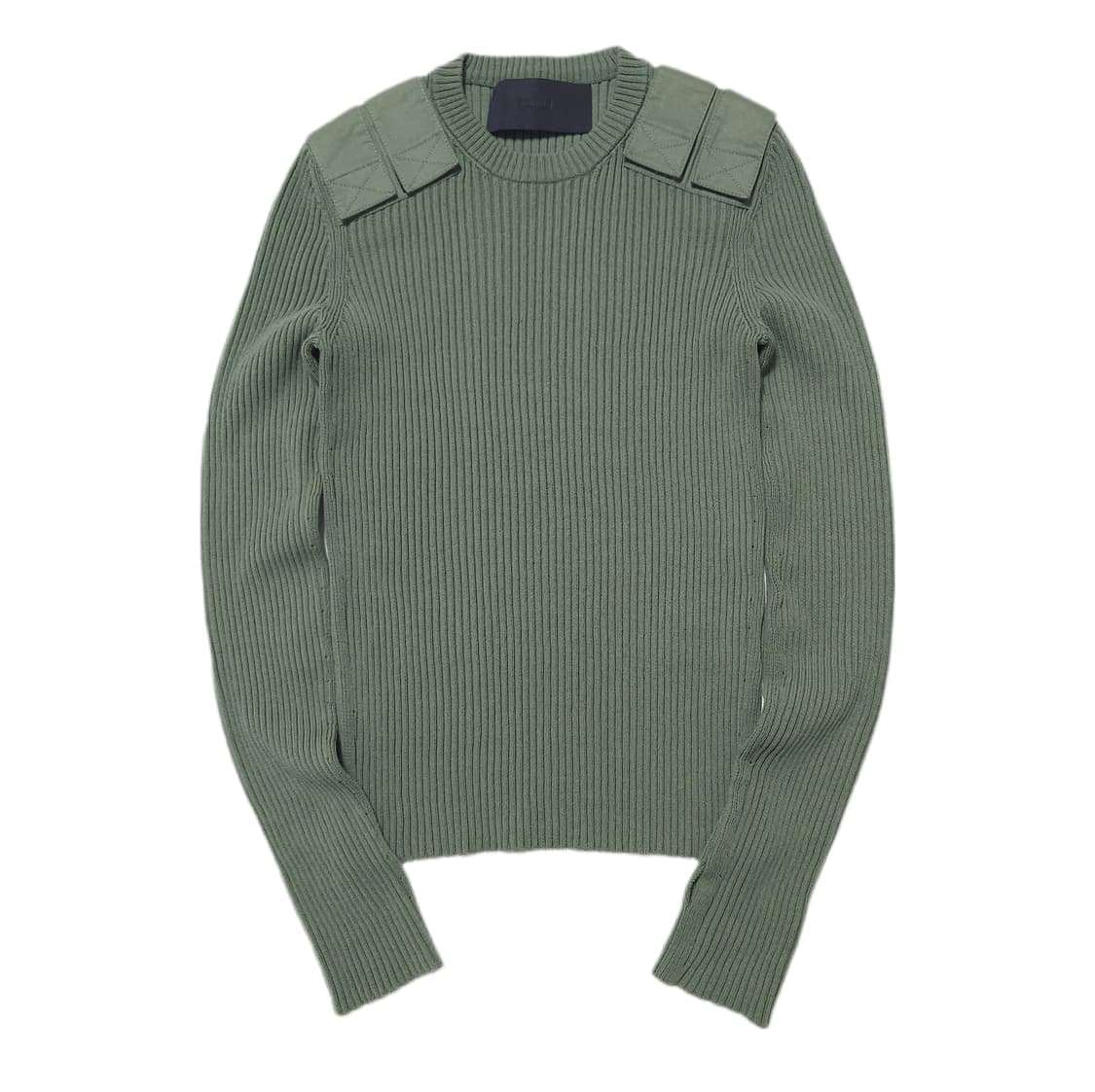 (새상품/M) 준지 FW21 코만도 견장 골지 니트 상품이미지1