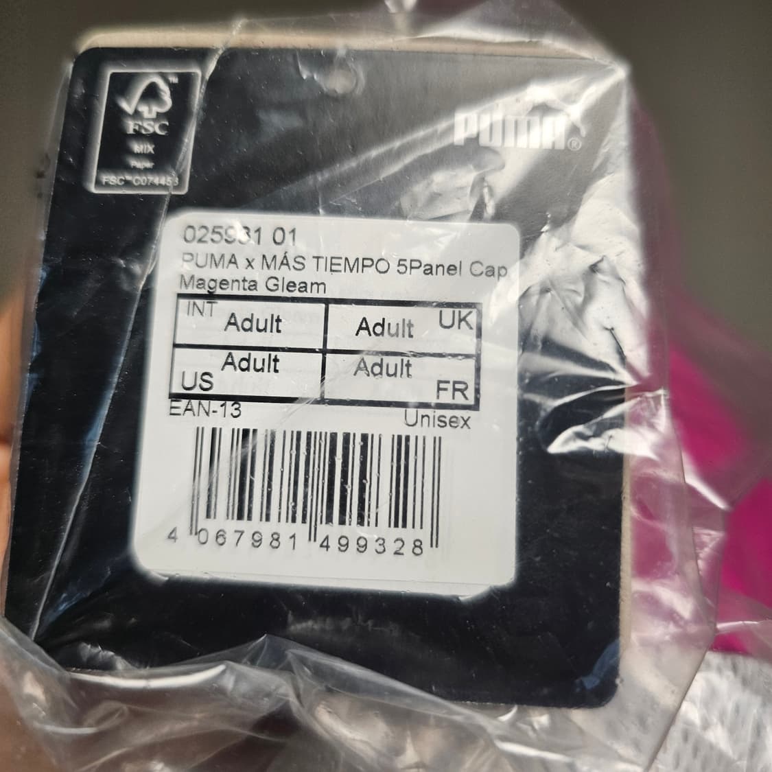 새제품) 푸마 X 마스티엠포 메쉬 볼캡 런닝 런닝캡 등산 모자 공용 상품이미지4