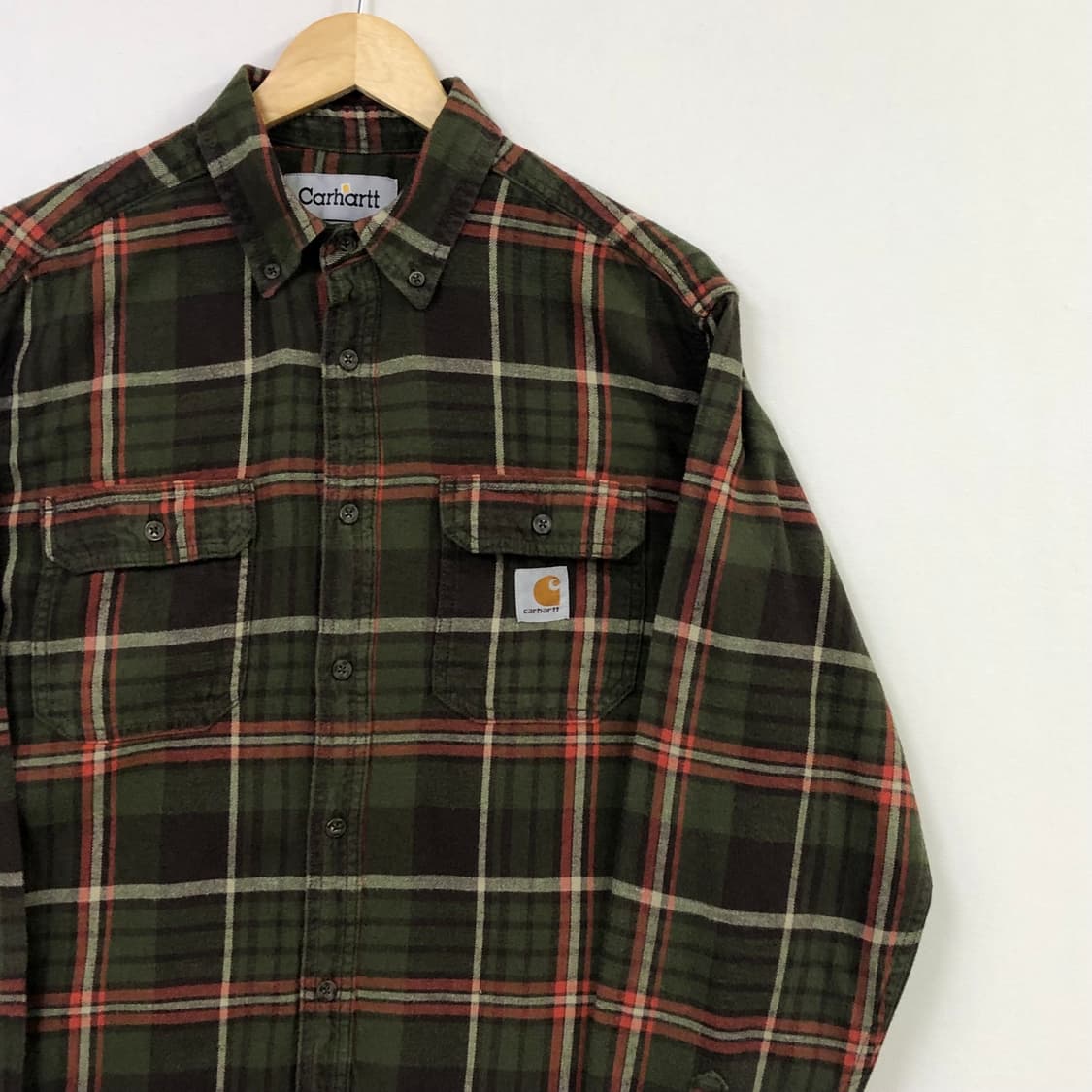 L 칼하트 체크 셔츠 상품이미지1