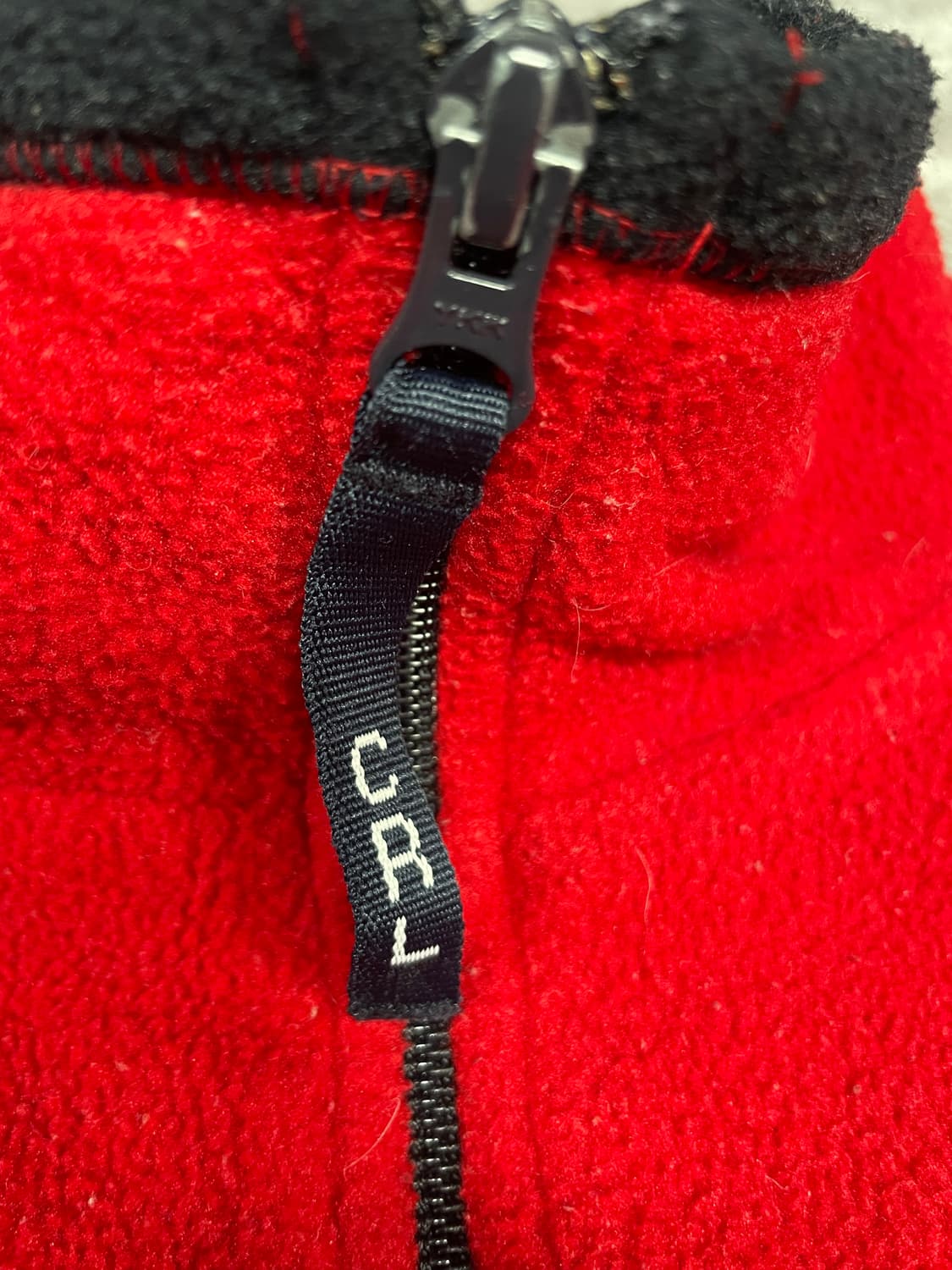 90s CHAPS RL 플리스 아노락 상품이미지4