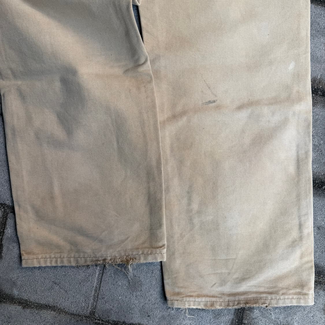 칼하트 B11 BRN 싱글니 카펜터 워크 팬츠 상품이미지7