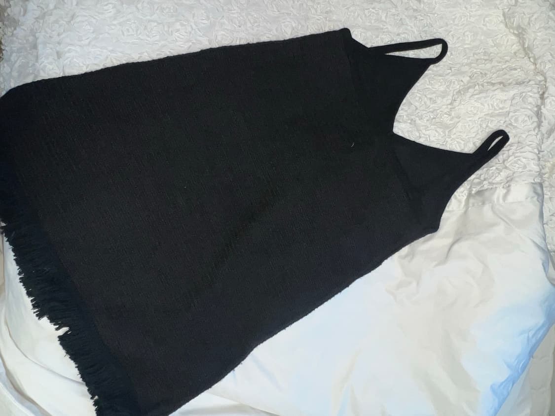 락스타 베스트 블랙 원피스 상품이미지2