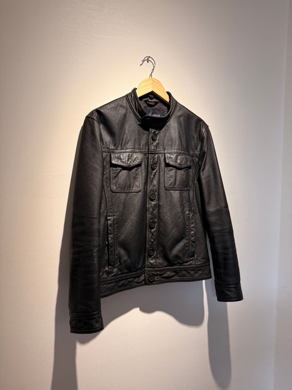 00s Leather Trucker Jacket 상품이미지1