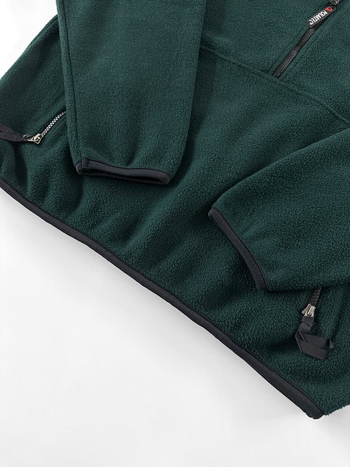 90s 빈티지 Great Mountain 플리스 하프 집 풀오버 상품이미지8