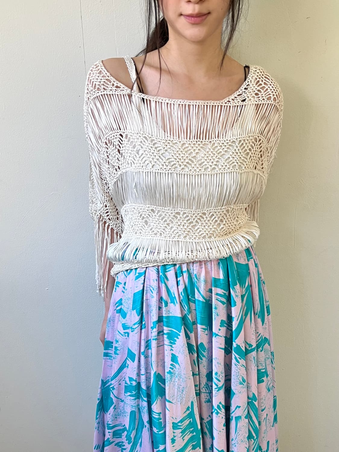 Twenty Thnee 프린지 탑 상품이미지5