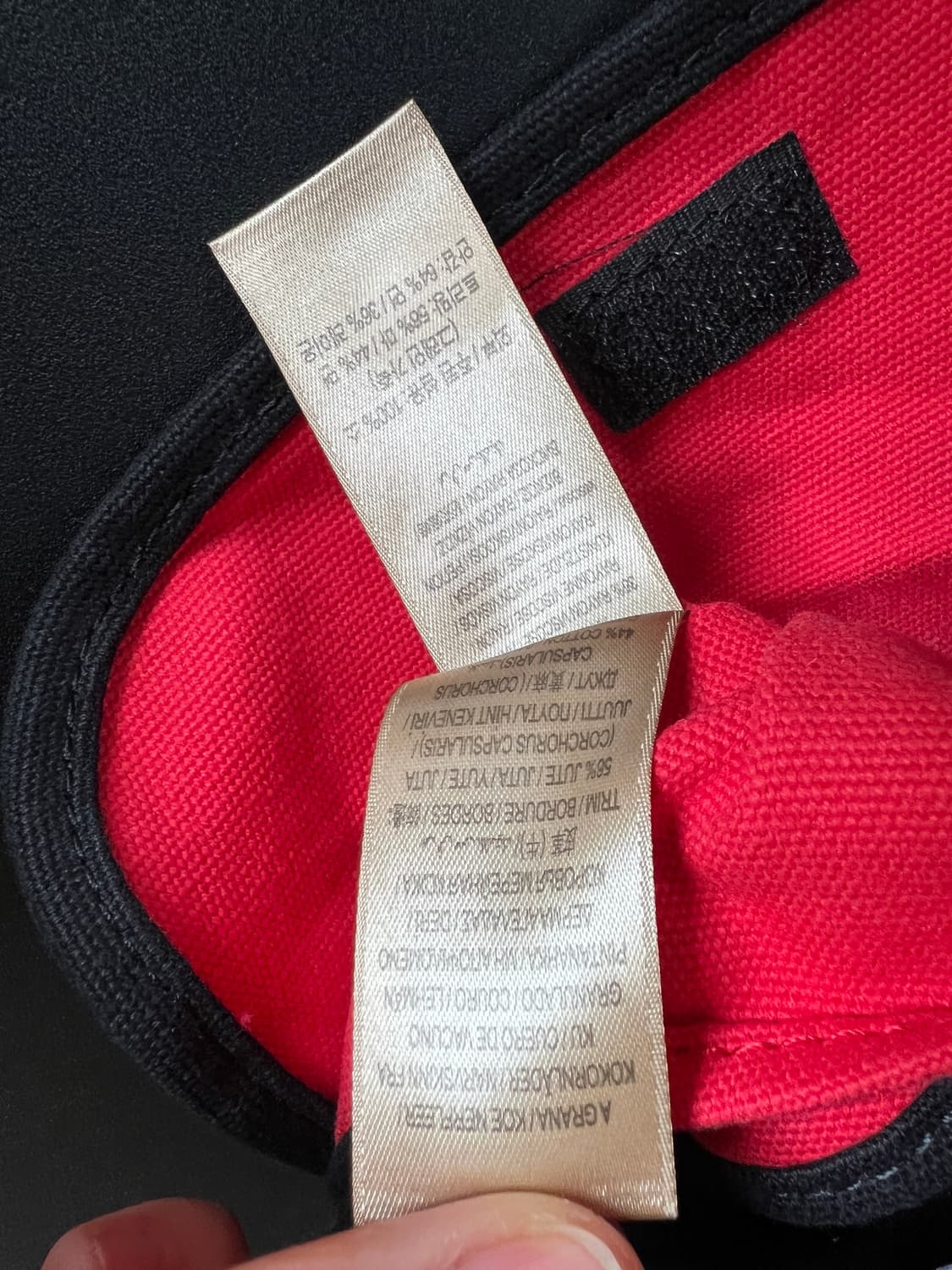 버버리 아이콘 스트라이프 캔버스 스몰 토트백 상품이미지6