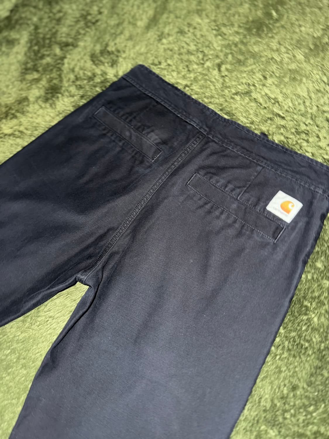 [M] 칼하트 Wip Marshall 마샬 코튼 조거 팬츠 블랙 상품이미지8