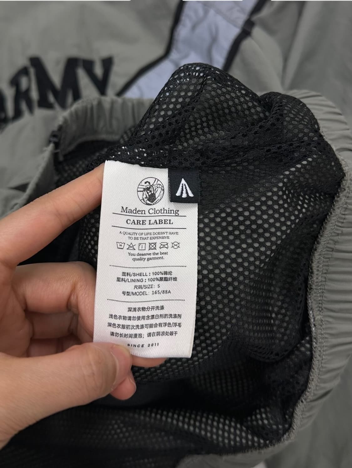 IPFU ARMY 미군 나일론 PT자켓 (S~XL) 상품이미지9