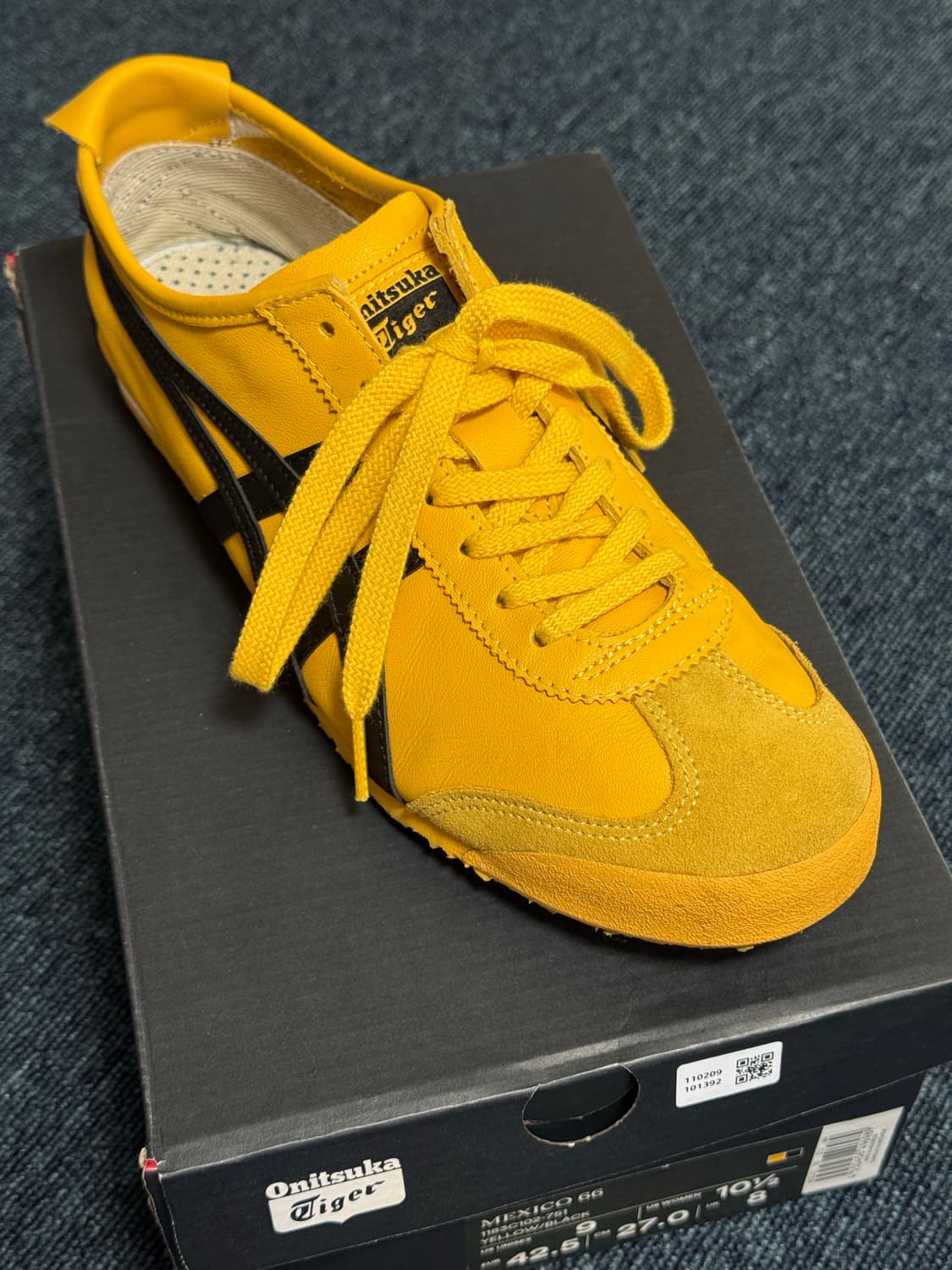 오니츠카 타이거 멕시코 66 yellow black 상품이미지4