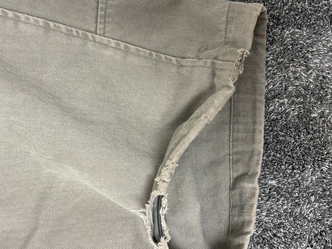 해칭룸 밀팬츠 워시드 올리브 2 상품이미지4