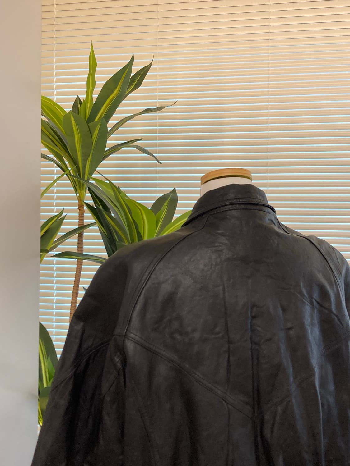 아메리칸 빈티지 가죽 봄버 자켓 상품이미지2