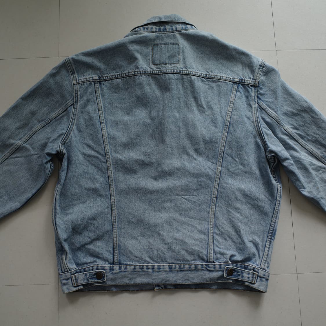 90s 리바이스 70503 데님 트러커 자켓 XL 상품이미지7