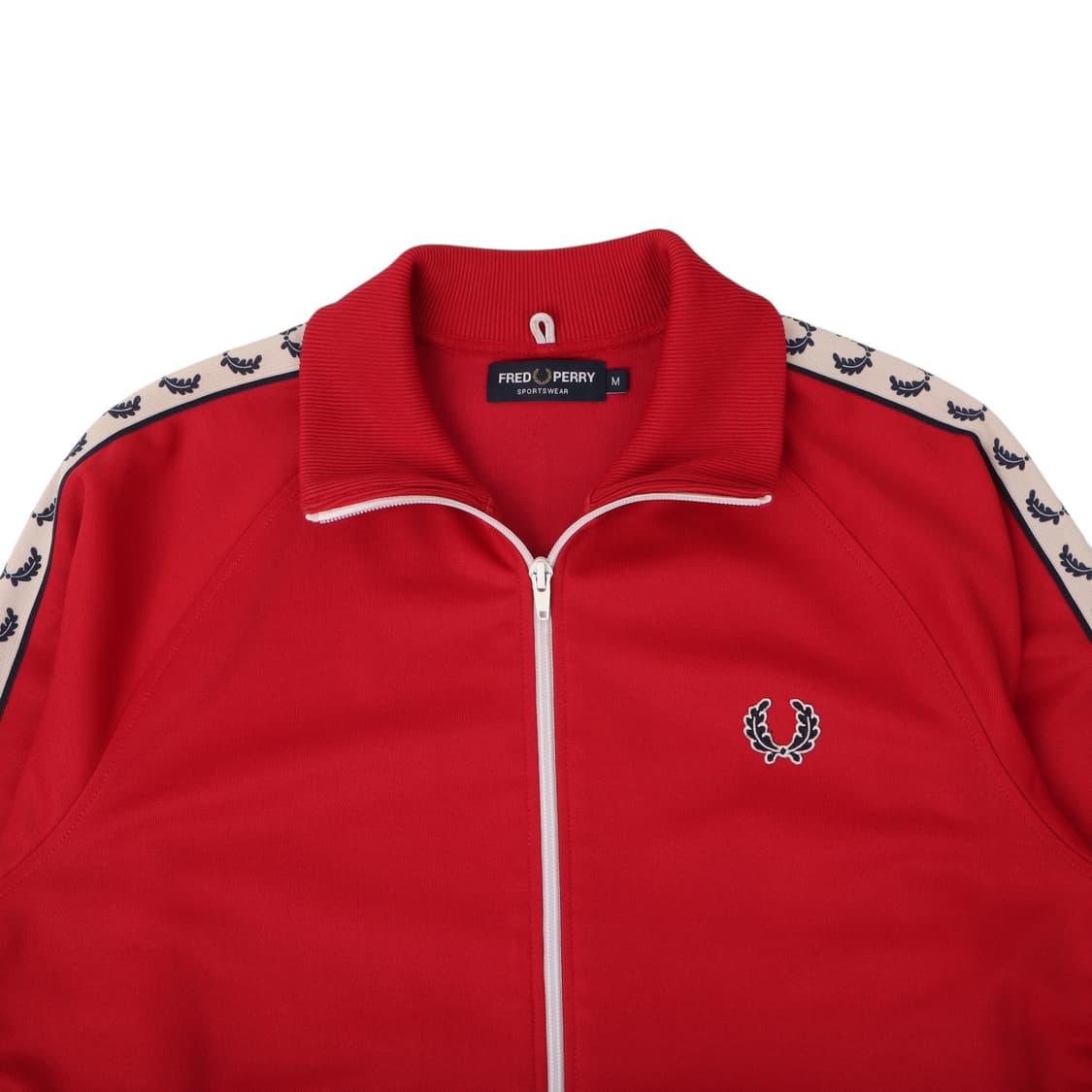 프레드페리 레드 트랙 집업 자켓 상품이미지2