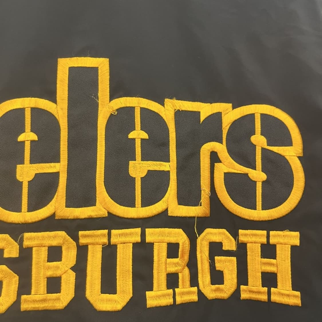 NFL 피츠버그 스틸러스 올드스쿨 레트로 펑크 바시티자켓 S C11346 상품이미지7