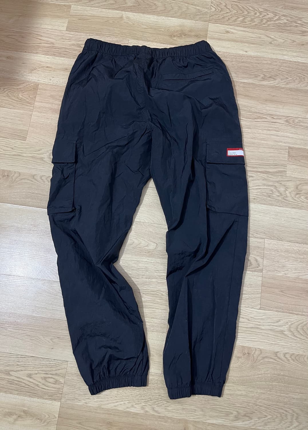 조던 정품 나일론 블랙 카고 조거 팬츠 XL 상품이미지4