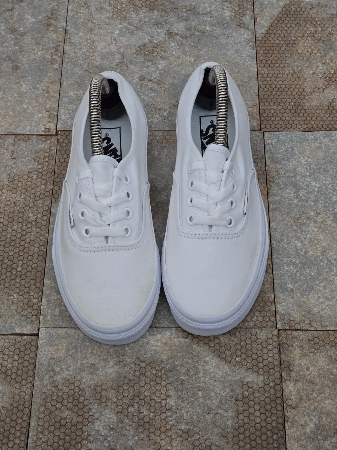 (225)반스 어센틱 화이트 상품이미지1