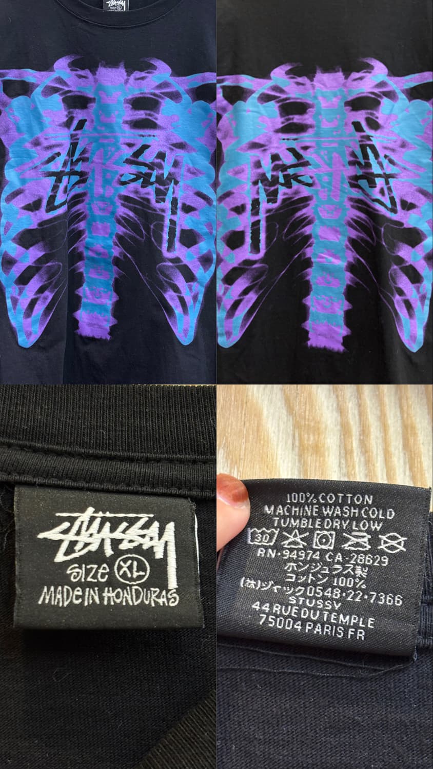 스투시 립 케이지 롱슬리브 티셔츠 상품이미지10