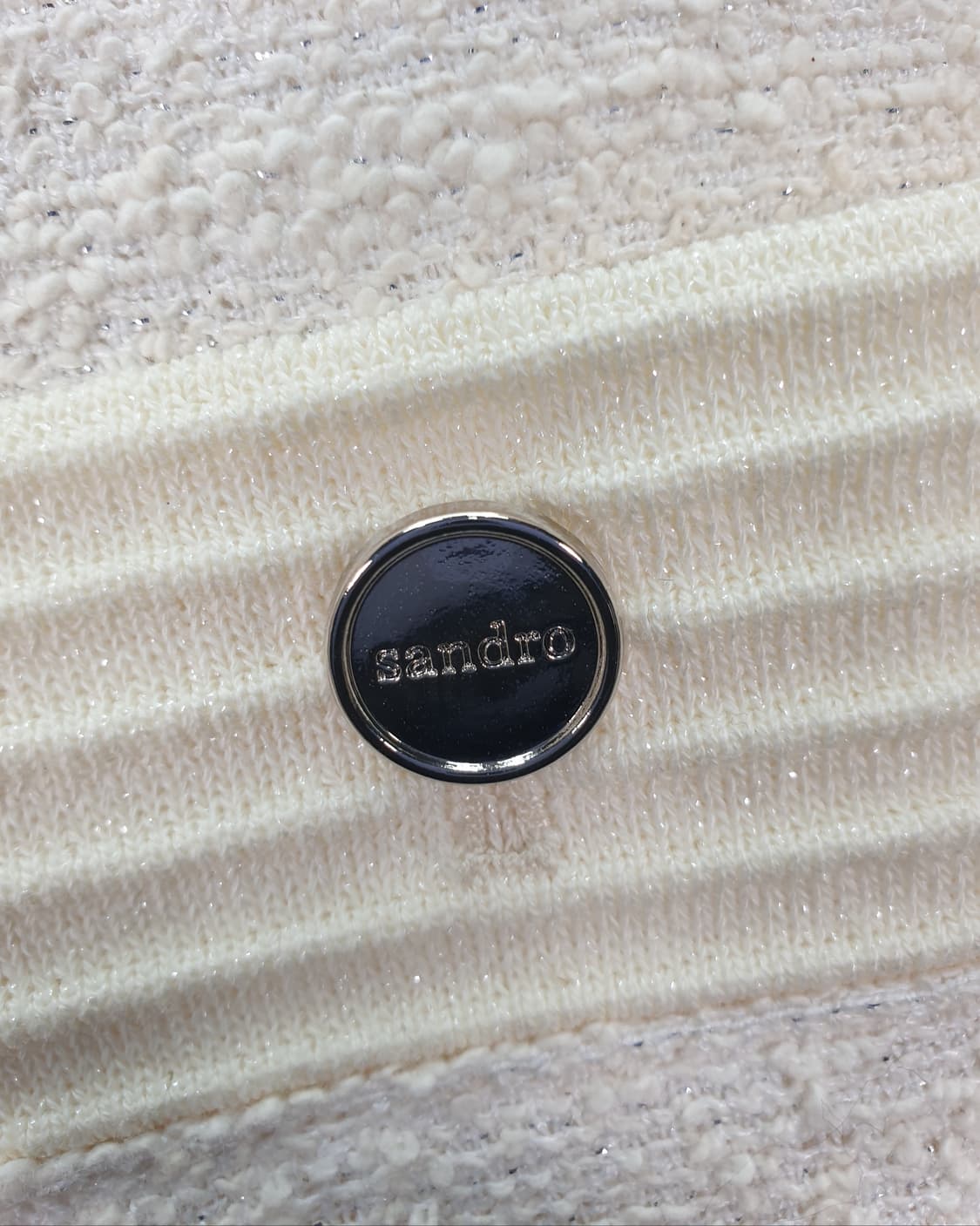 [55]산드로 집업 트위드 자켓 상품이미지5