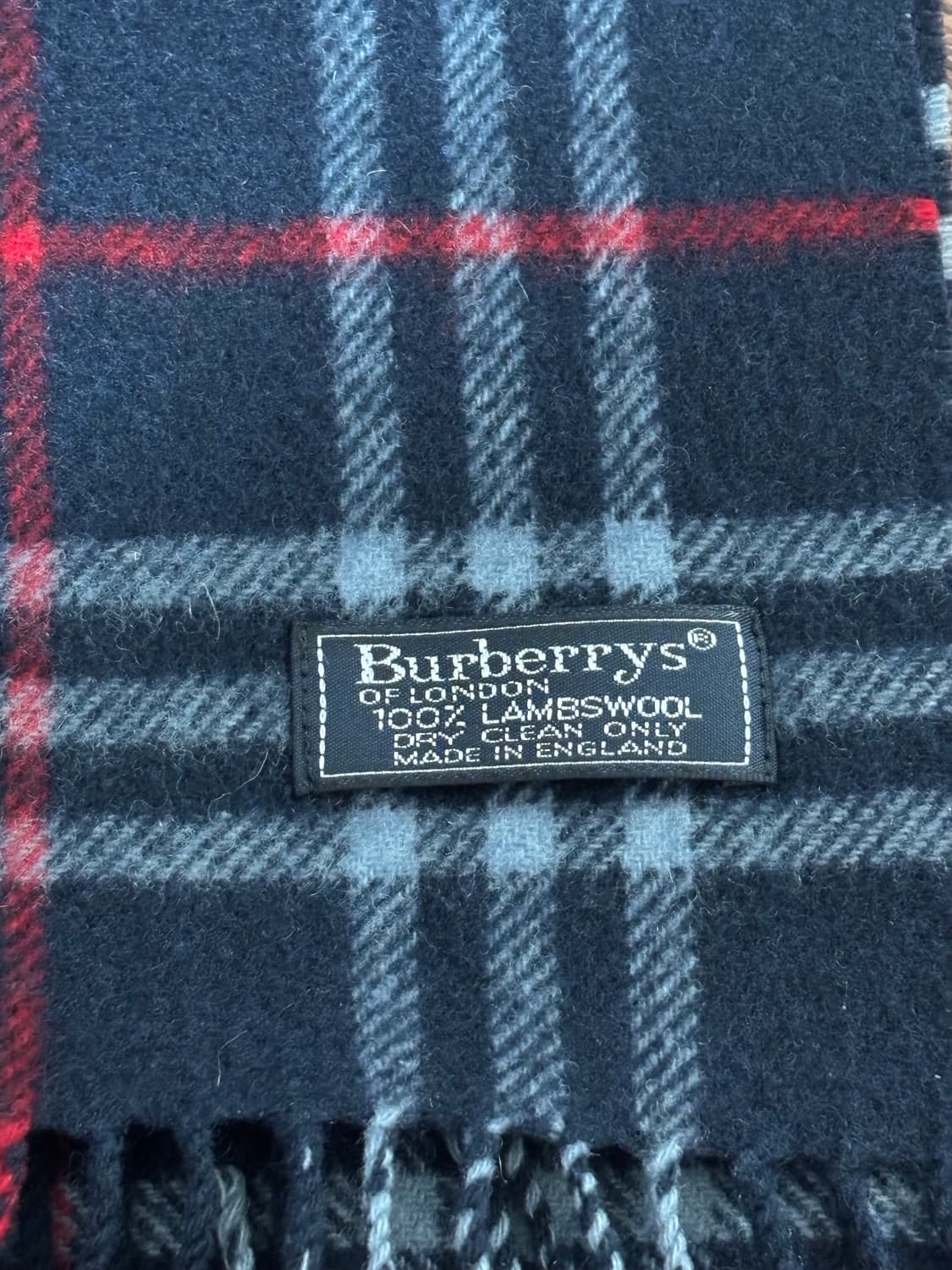 버버리 램스울 목도리 (머플러) (빈티지 정품) 상품이미지2