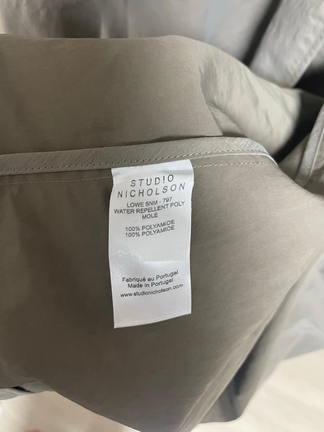 스튜디오니콜슨 코트 팝니다 상품이미지5