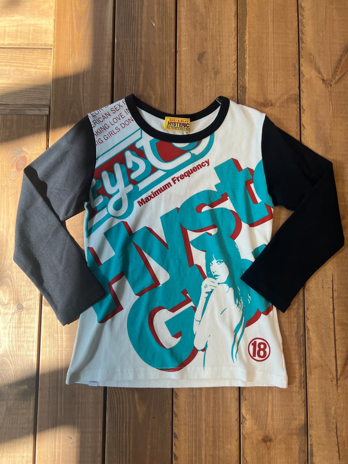 히스테릭 글래머 히스걸 롱슬리브 상품이미지5