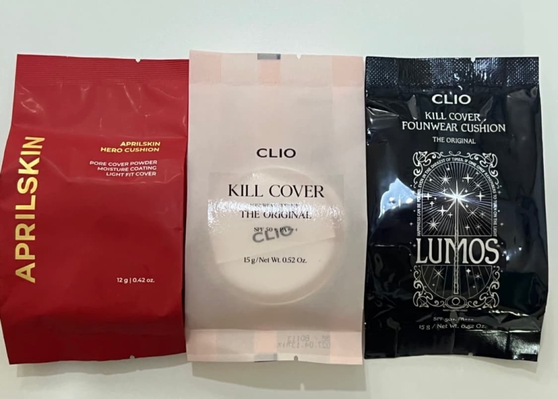 에이프릴스킨,클리오킬커버 쿠션리필 3개 상품이미지1
