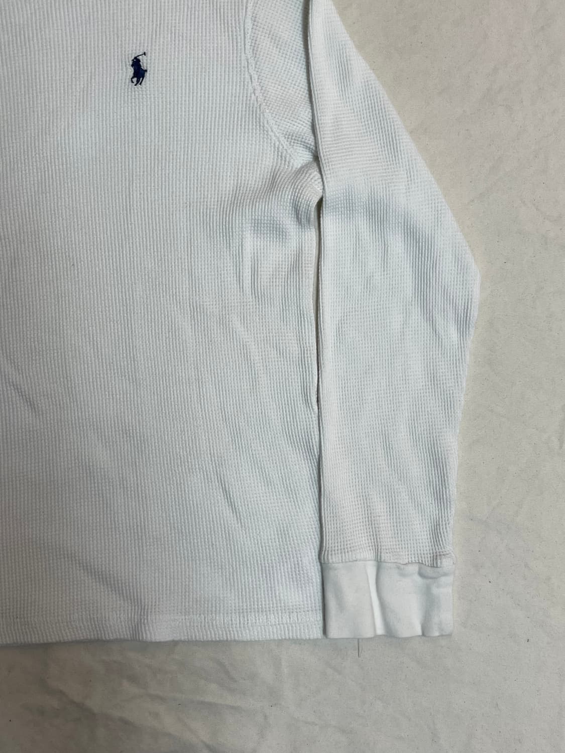 폴로 와플 롱슬리브  상품이미지4