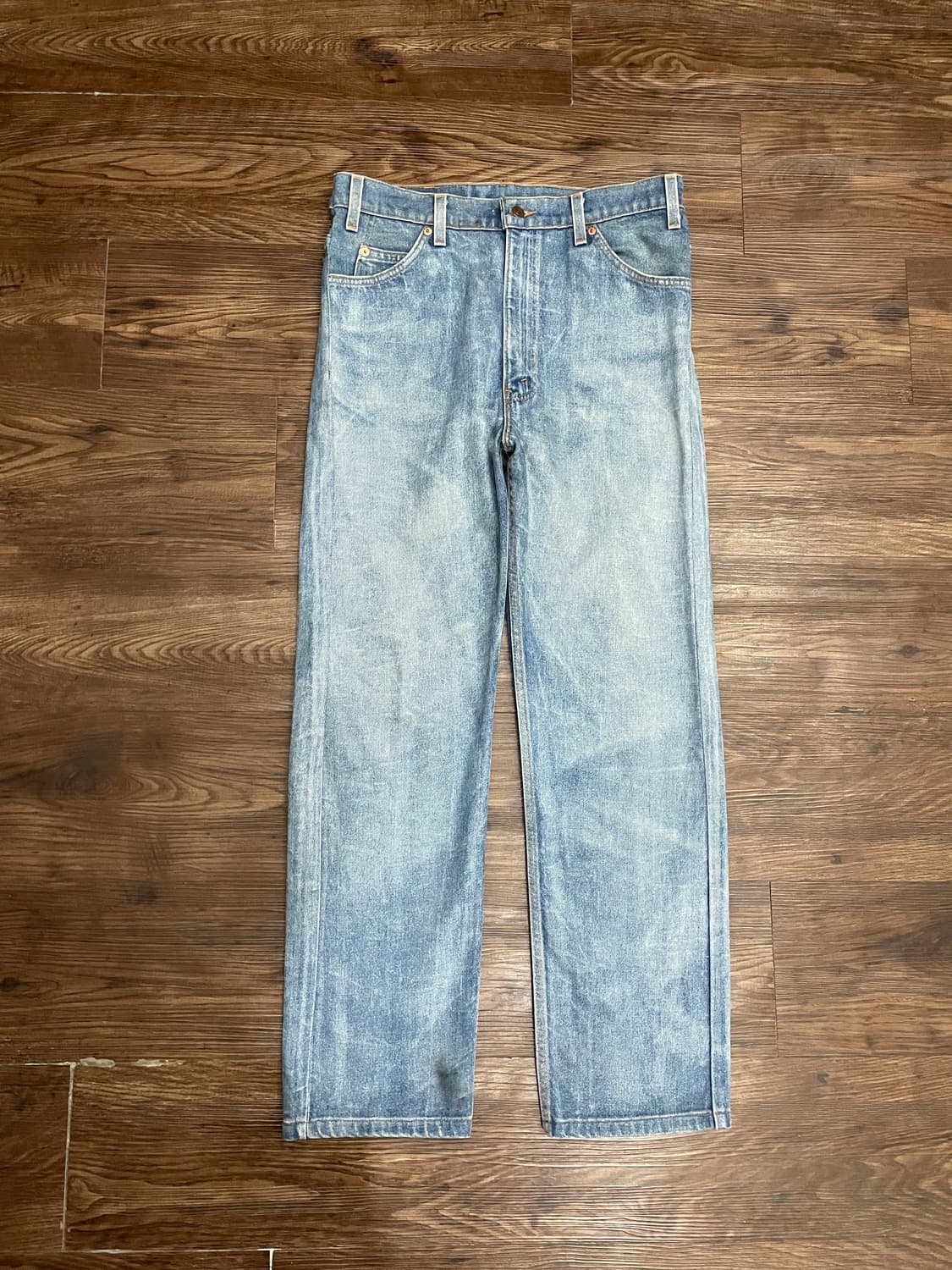 90s 리바이스 USA 미국제조 505 오렌지탭 데님 팬츠 상품이미지2