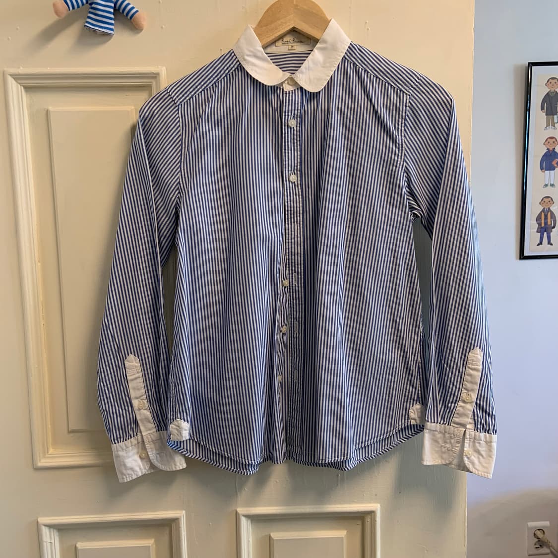 일본 빈티지 스트라이프 셔츠 상품이미지1