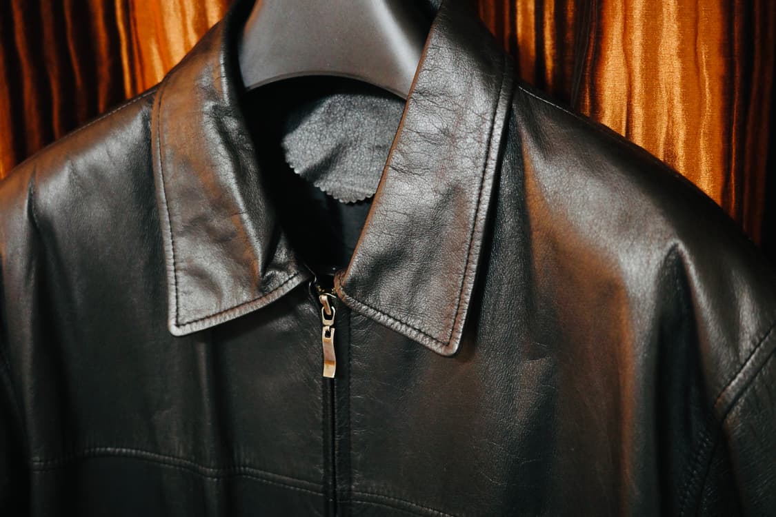 엑스트라 싱글 레더(리얼가죽)자켓 사이즈 XL 상품이미지2