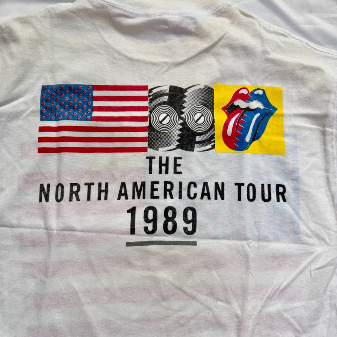89’ 오리지널 롤링스톤즈 북미 투어 티셔츠 상품이미지5