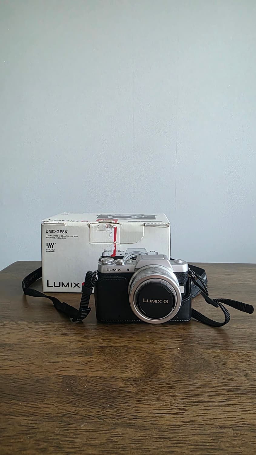 신품급)Panasonic GF8K silver 디지털 카메라 풀박스 상품이미지3